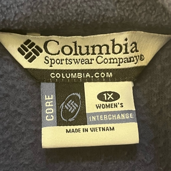 Columbia Fleece Interchange Jacket 1XL - Picture 3 of 4